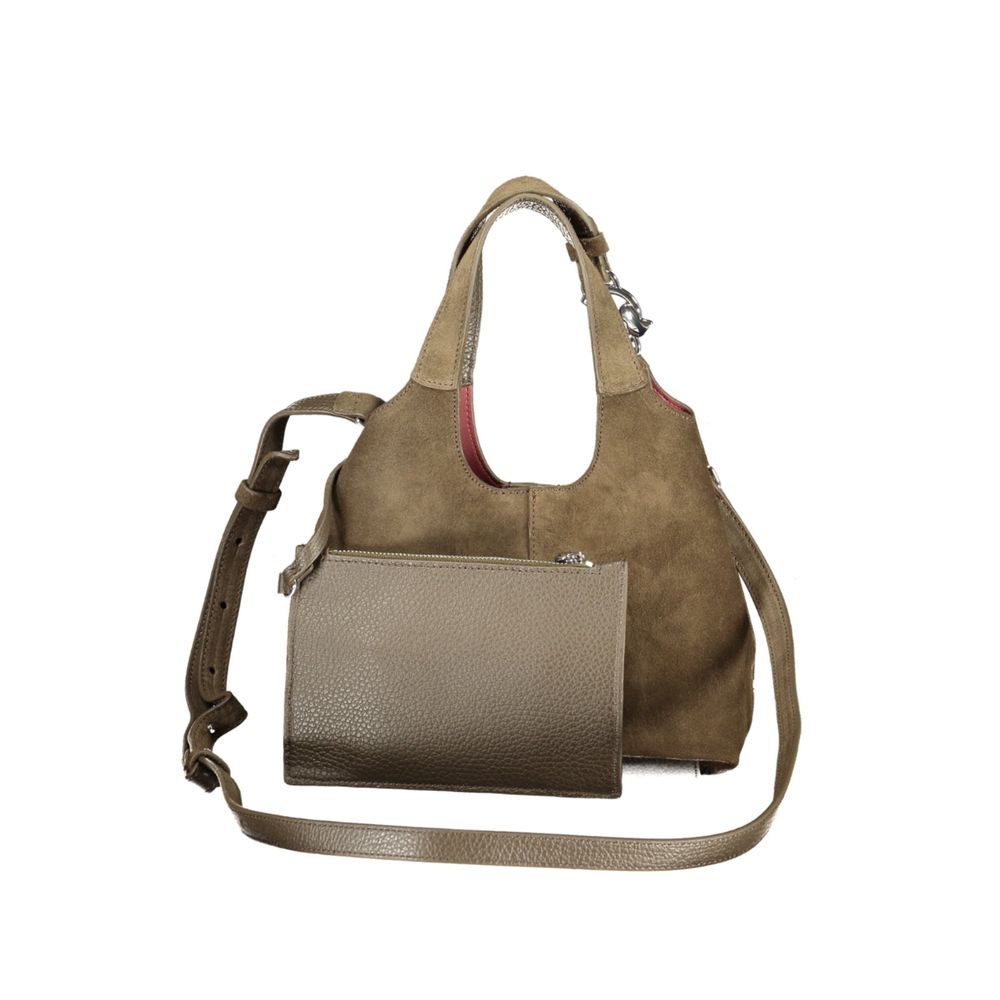 Coccinelle Handtasche aus Leder in Braun