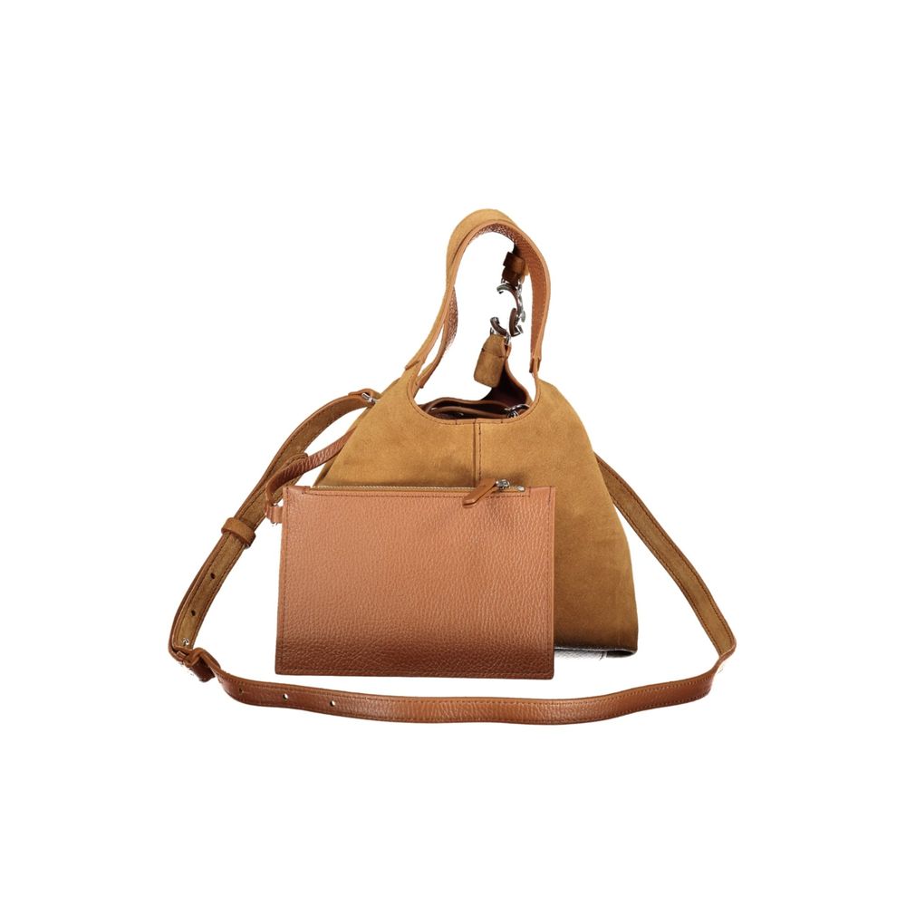 Coccinelle Handtasche aus Leder in Braun