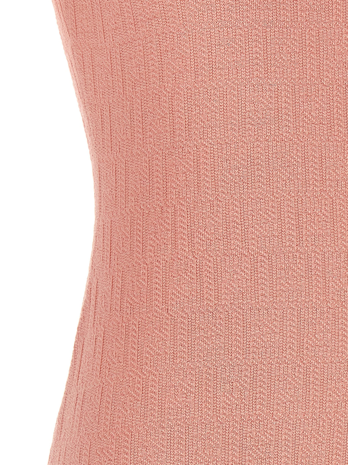 Fendi Kleid aus Baumwolle in Rosa