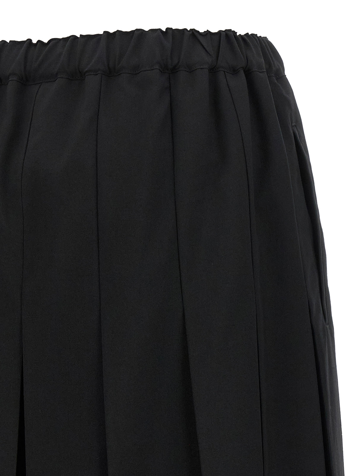 Comme Des Garçons Hose aus Wolle in Schwarz