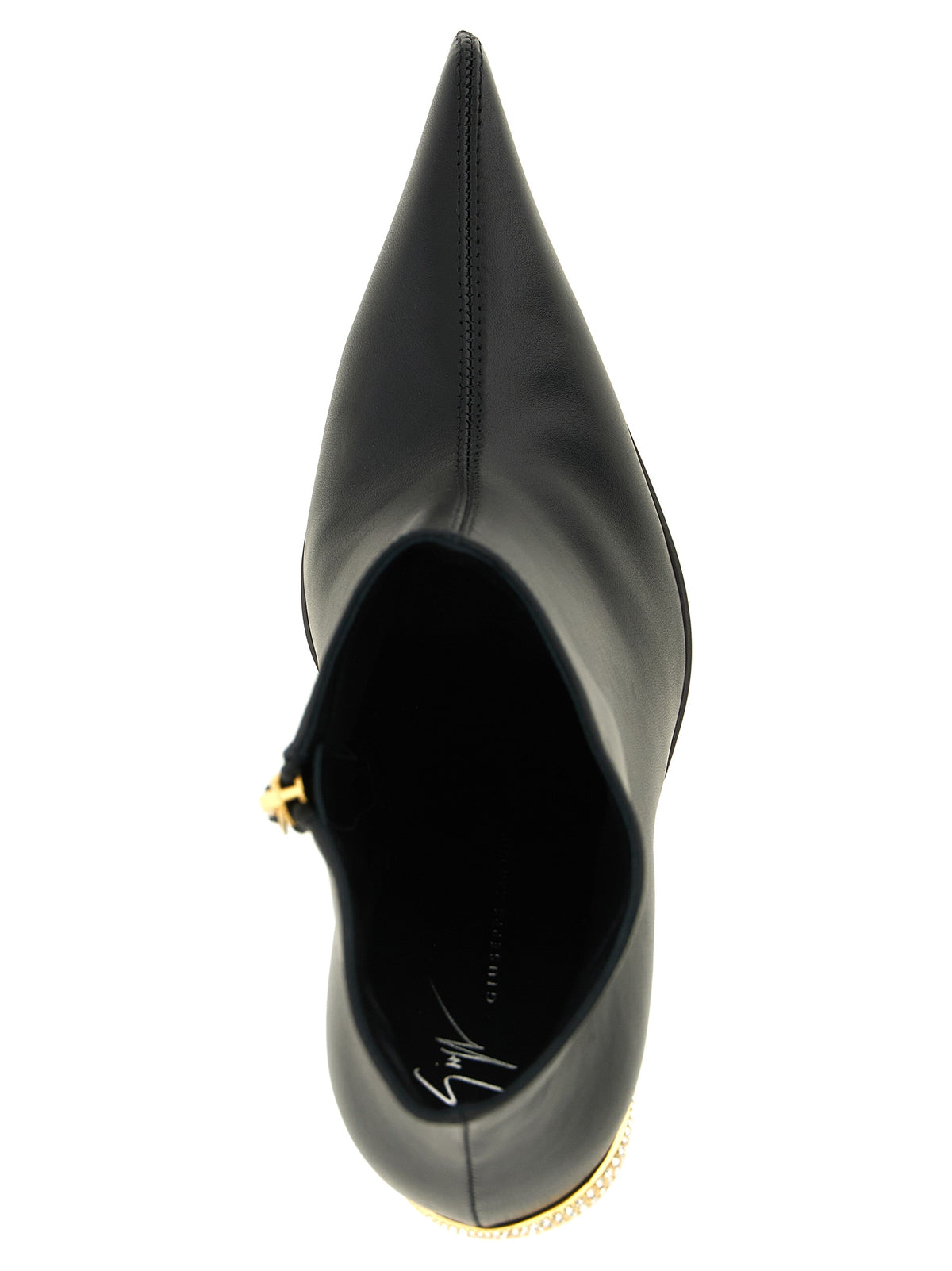 Giuseppe Zanotti Stiefeletten aus Leder in Schwarz