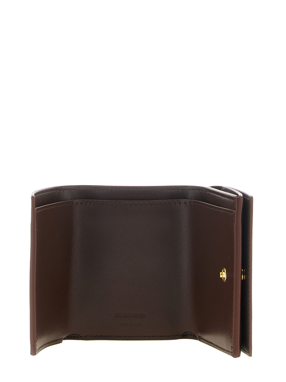 Jil Sander Kartenhalter aus Leder in Braun