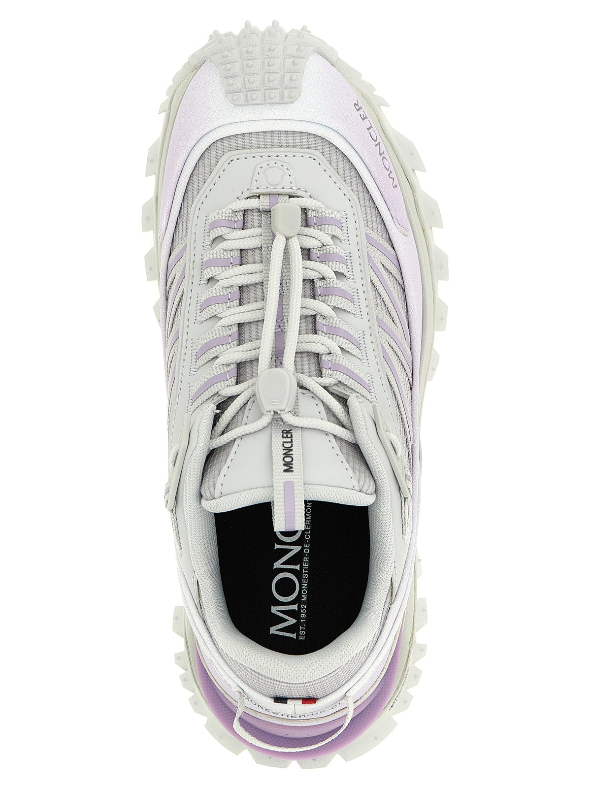 Moncler Sneaker aus Polyester in Violett