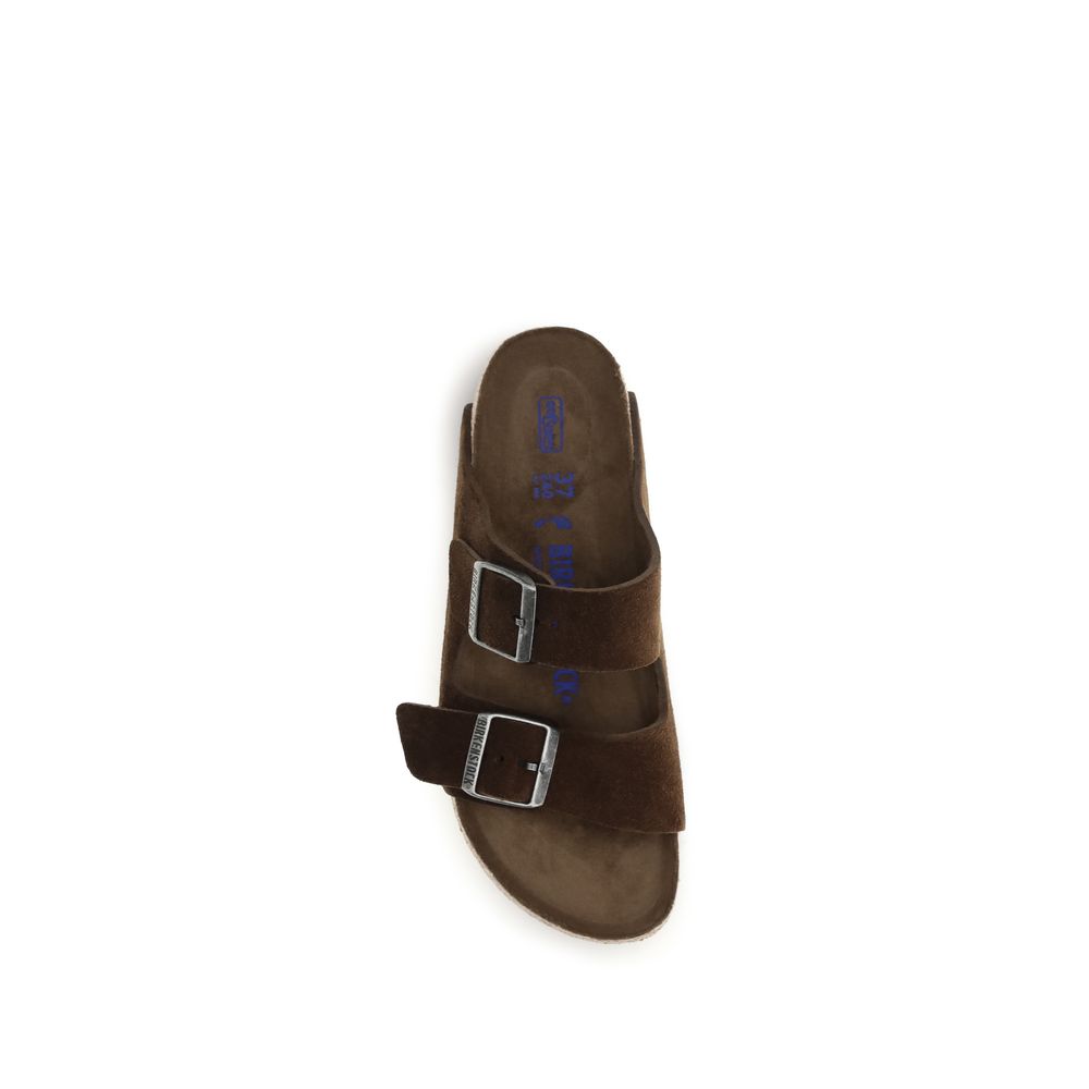 BIRKENSTOCK 1774 Braune Nubukleder-Sandalen