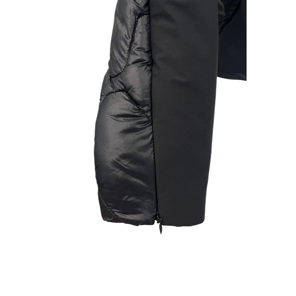 Baldinini Trend Schwarze Nylon-Damenjacke – Produktansicht 6 | Arca Lucia