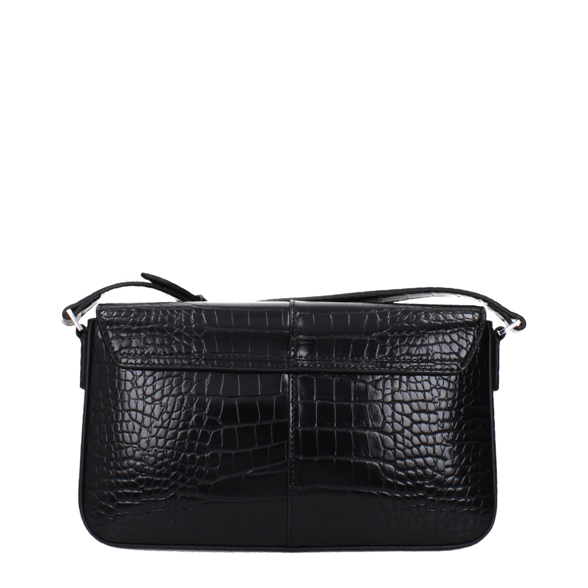 Karl Lagerfeld Schwarze Schultertasche aus Polyethylen – Produktansicht 3 | Arca Lucia