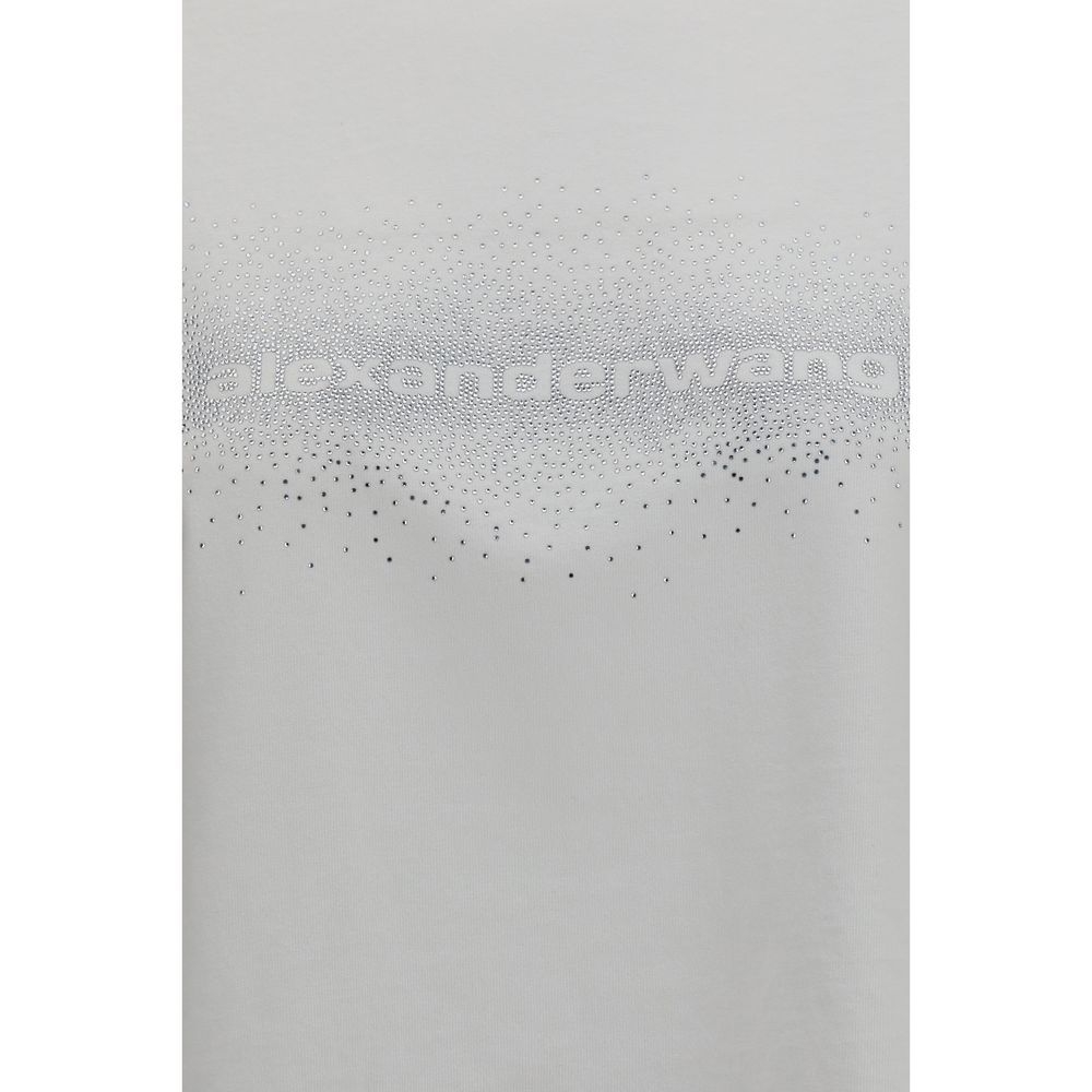 Alexander Wang Weißes Baumwoll-T-Shirt – Produktansicht 3 | Arca Lucia