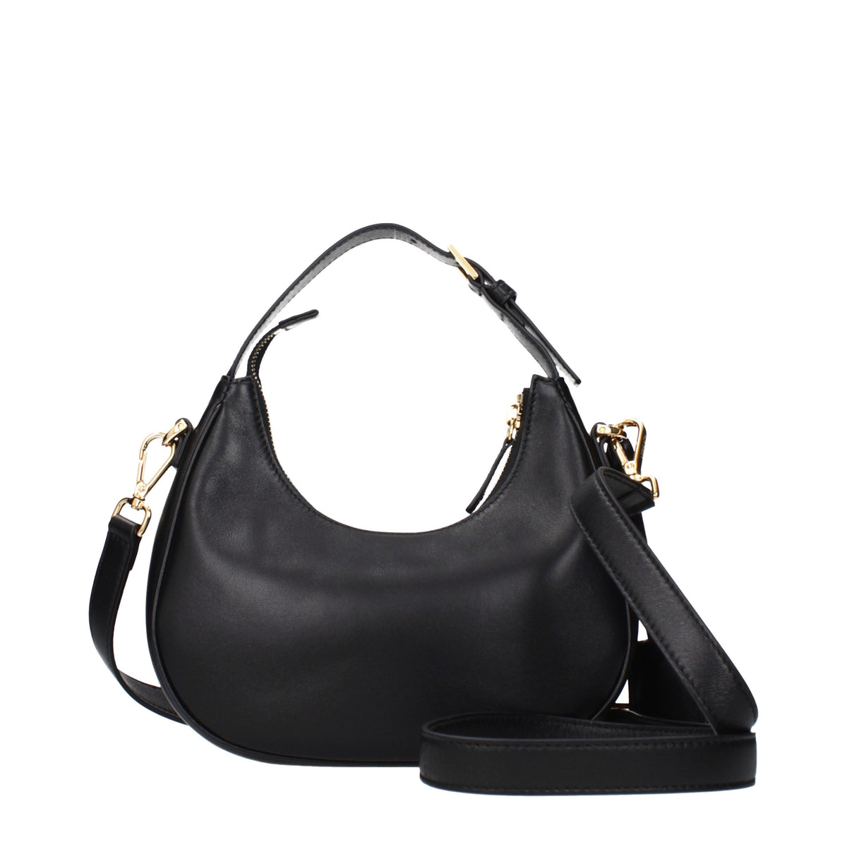 Versace Schwarze Lederhandtasche – Produktansicht 3 | Arca Lucia