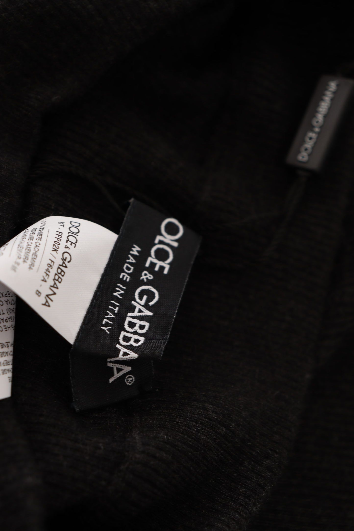 Dolce & Gabbana Graue Kaschmirstrumpfhose Strümpfe Strumpfhosen Socken