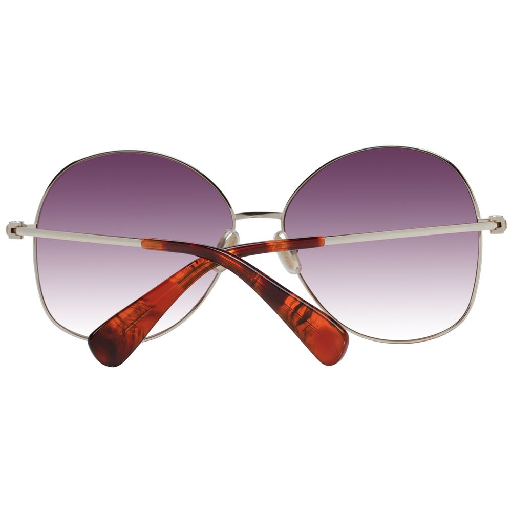 Max Mara Sonnenbrille aus Goldmetall