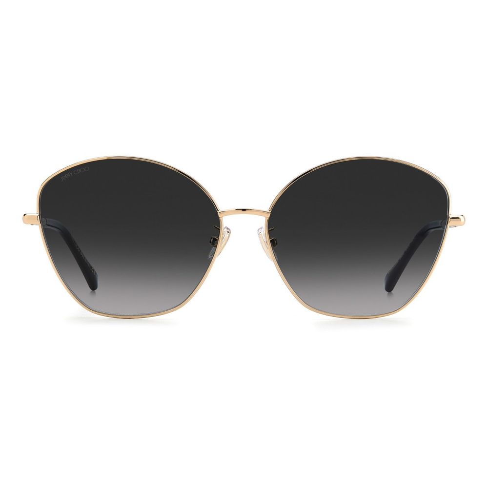 Jimmy Choo Sonnenbrille aus Goldmetall
