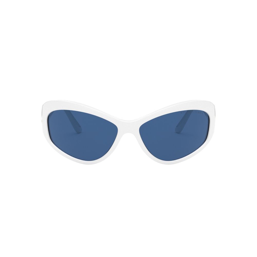 Ralph Lauren Weiße Sonnenbrille aus Harz