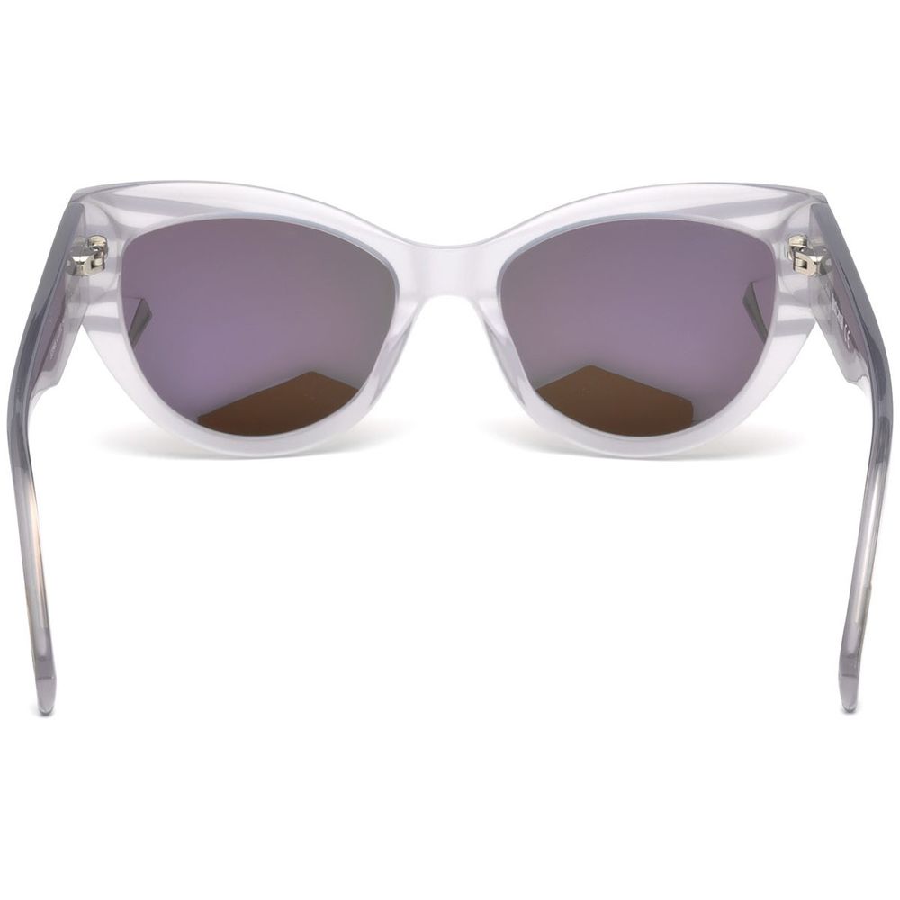 Just Cavalli Graue Sonnenbrille aus Kunststoff