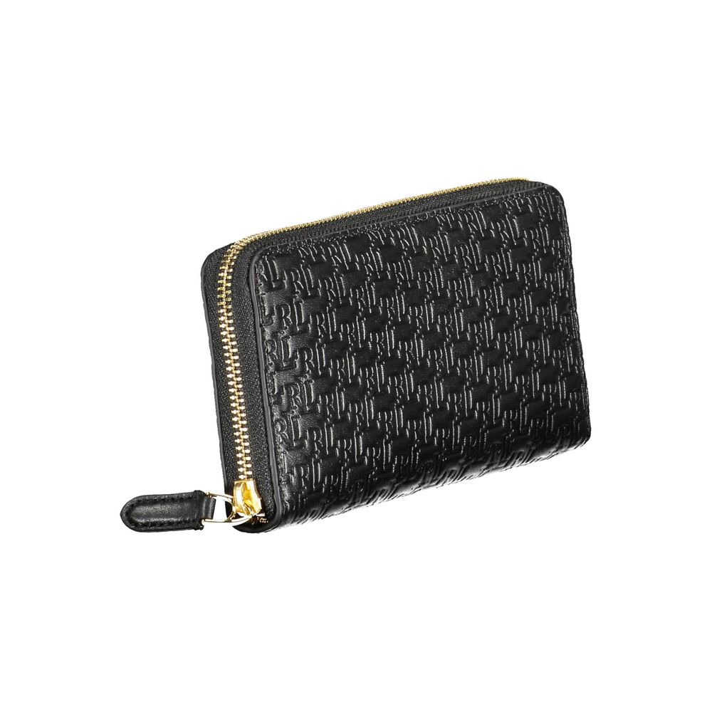 Ralph Lauren Schwarze Leder Geldbörse für Damen