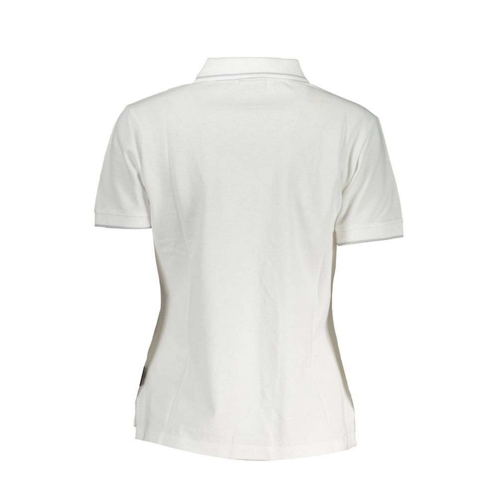 Napapijri Bianco Baumwoll-Polo für Damen