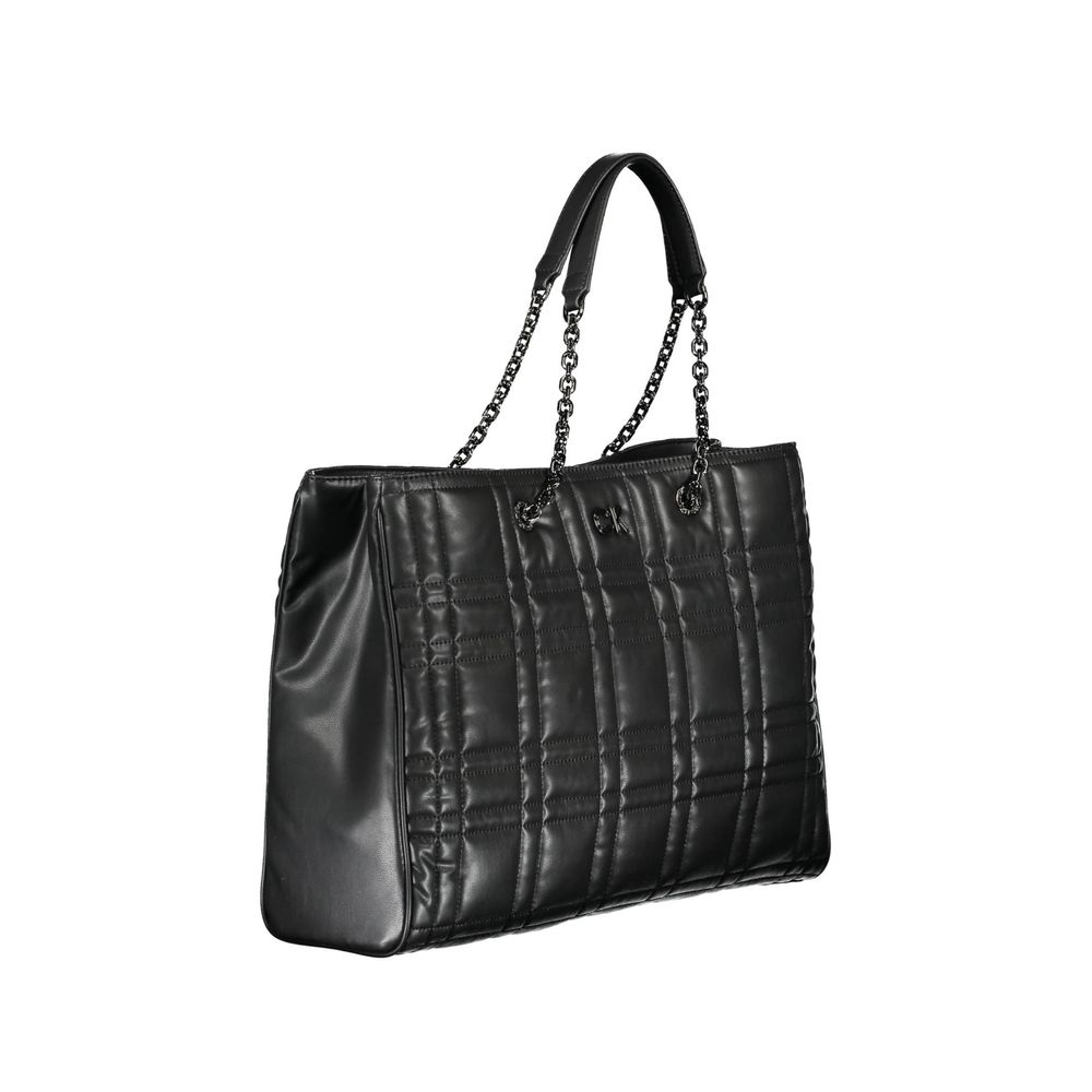 Calvin Klein Schwarze Polyester Handtasche