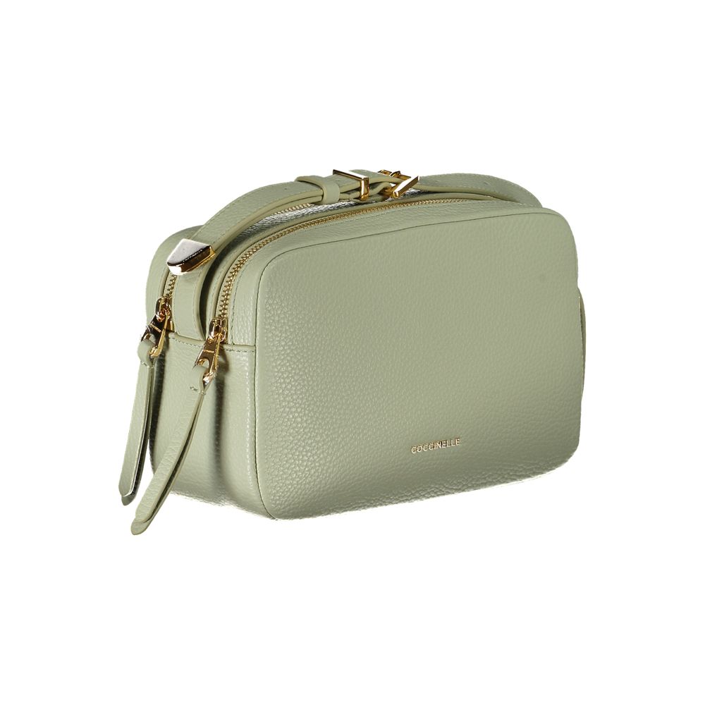 Coccinelle Verde Leder Damentasche