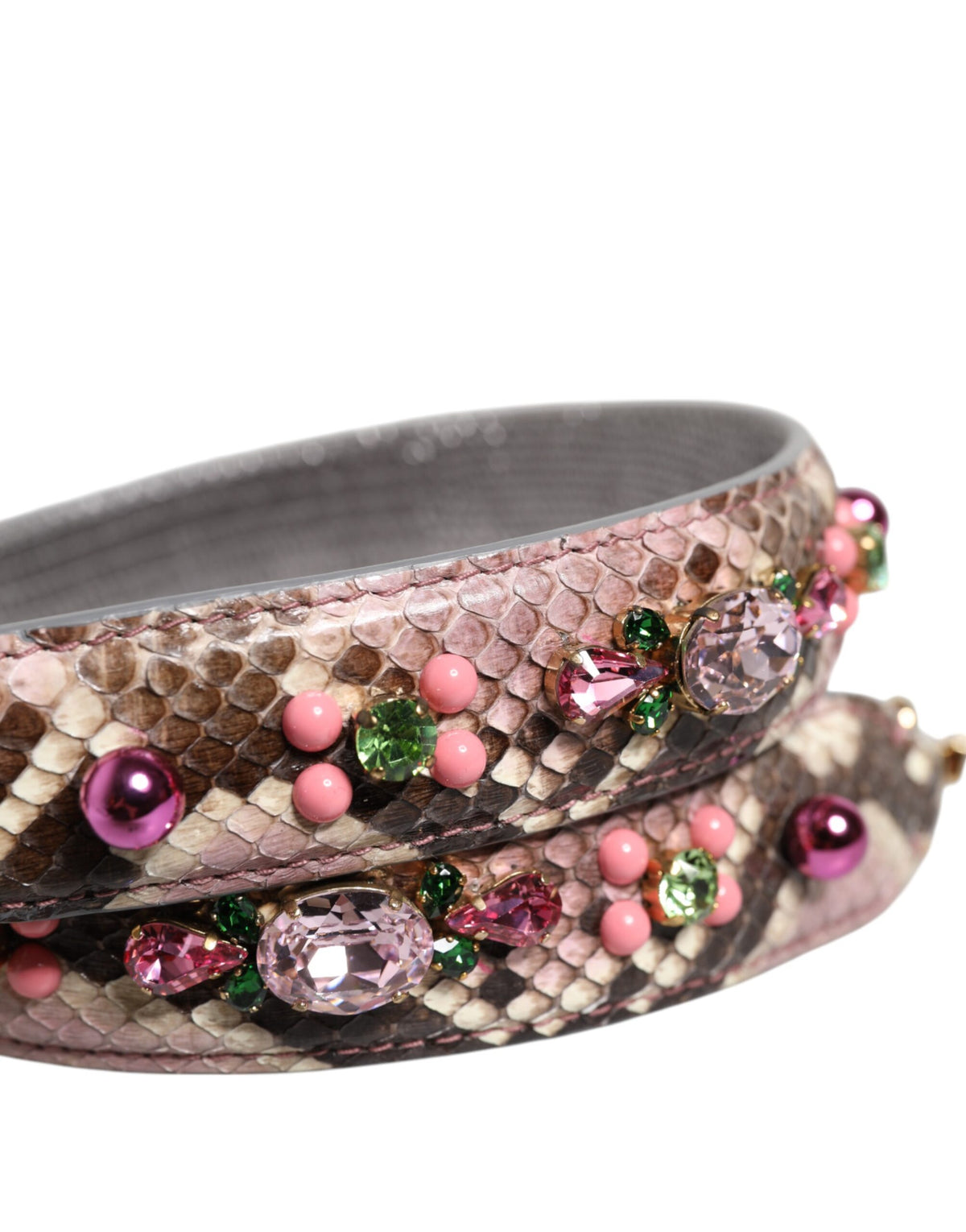 Dolce & Gabbana Tracolla Multicolore con Applicazioni