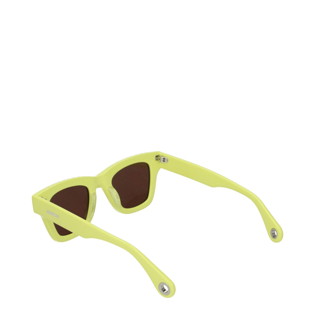 Jacquemus Gelbe Aviator-Sonnenbrille aus Acetat – Produktansicht 2 | Arca Lucia