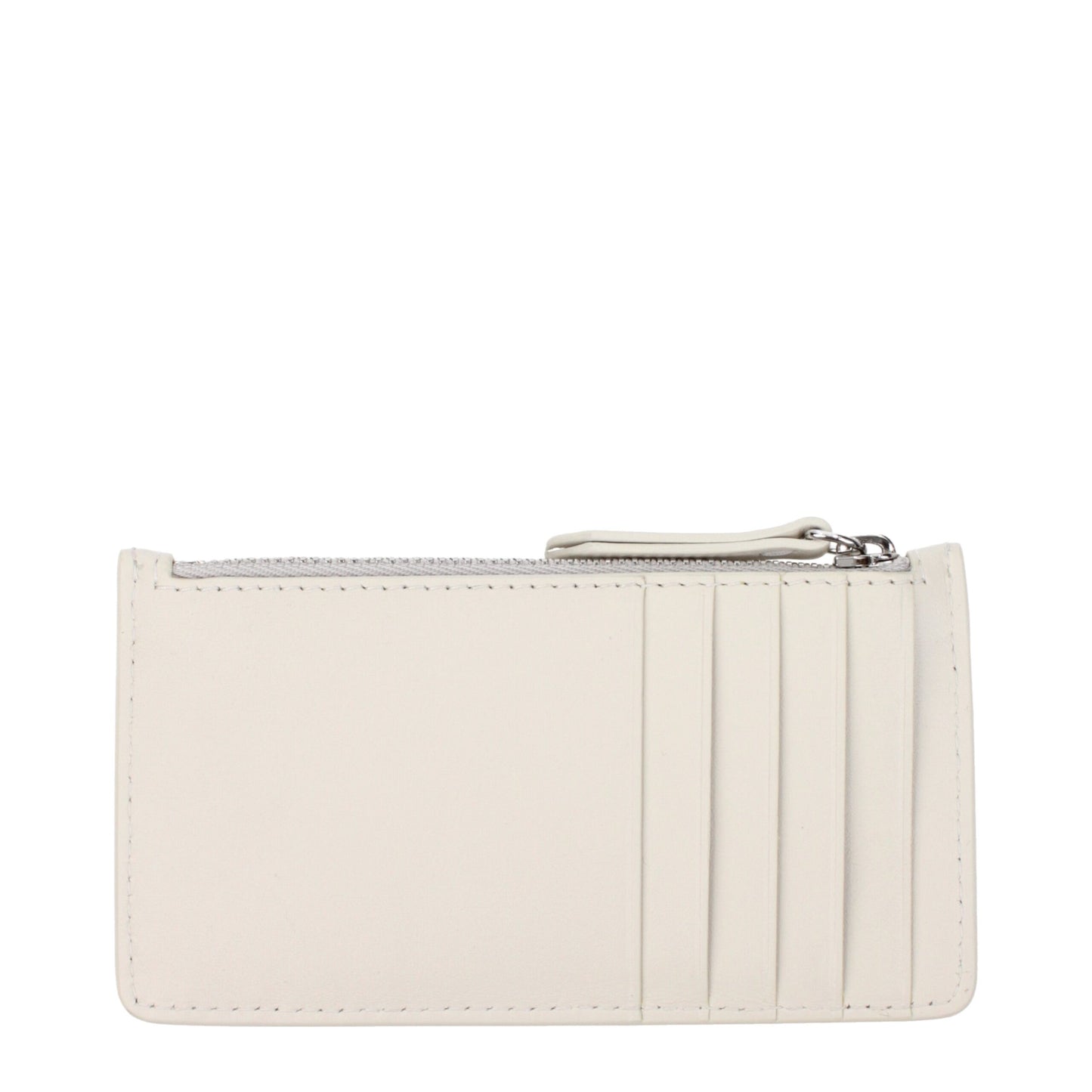 Maison Margiela Beige Leder Portemonnaie