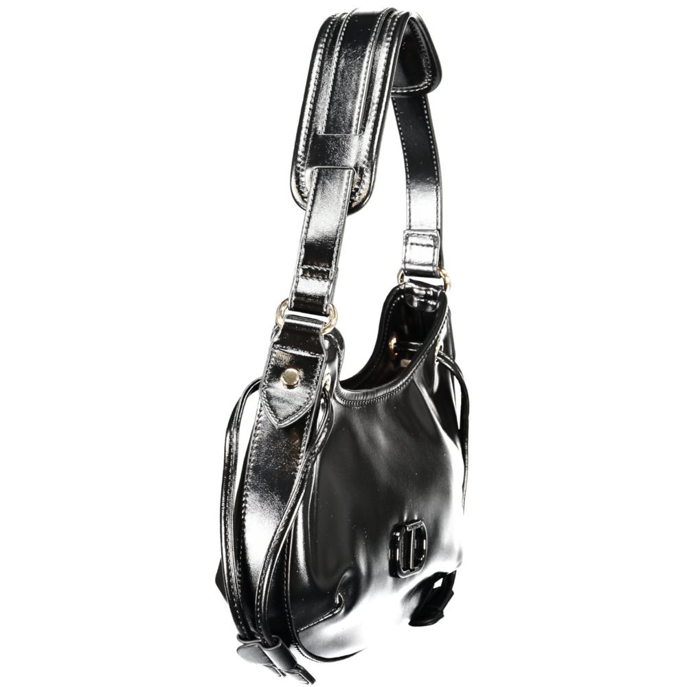 Twinset Schwarz Polyethylen Frauen Hobo Tasche