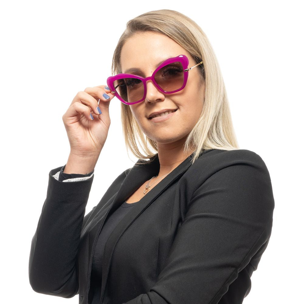 Emilio Pucci Violette Sonnenbrille aus Kunststoff