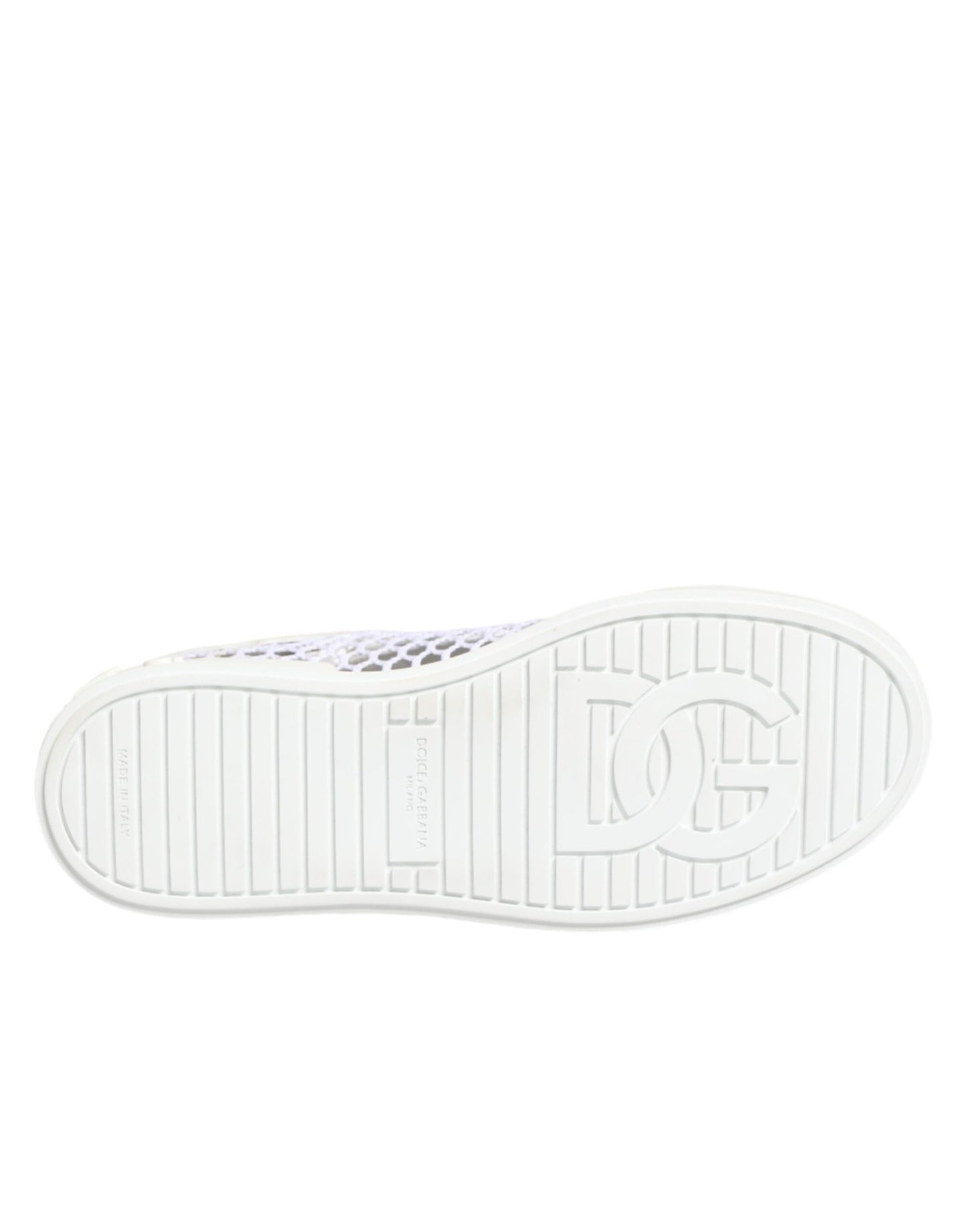 Dolce & Gabbana Sneaker mit Mesh-Einsätzen und niedrigem Schaft
