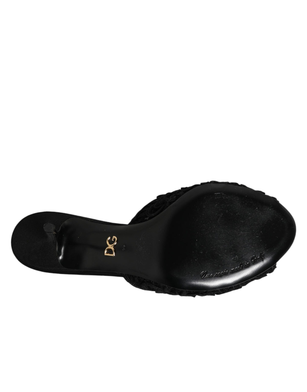 Dolce & Gabbana Ciabatte Nere Slip-On