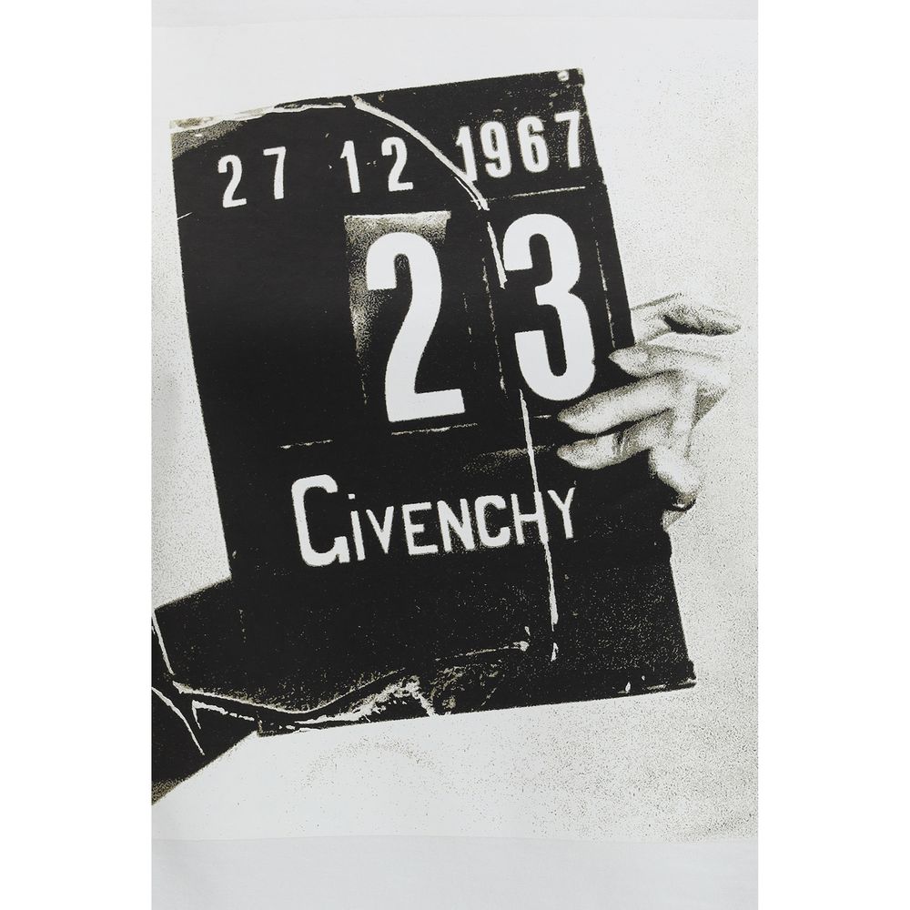 Givenchy Weißes Baumwoll-T-Shirt