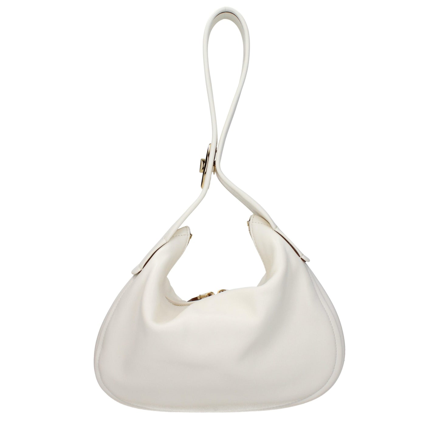 Valentino Garavani Beige Leder Handtasche
