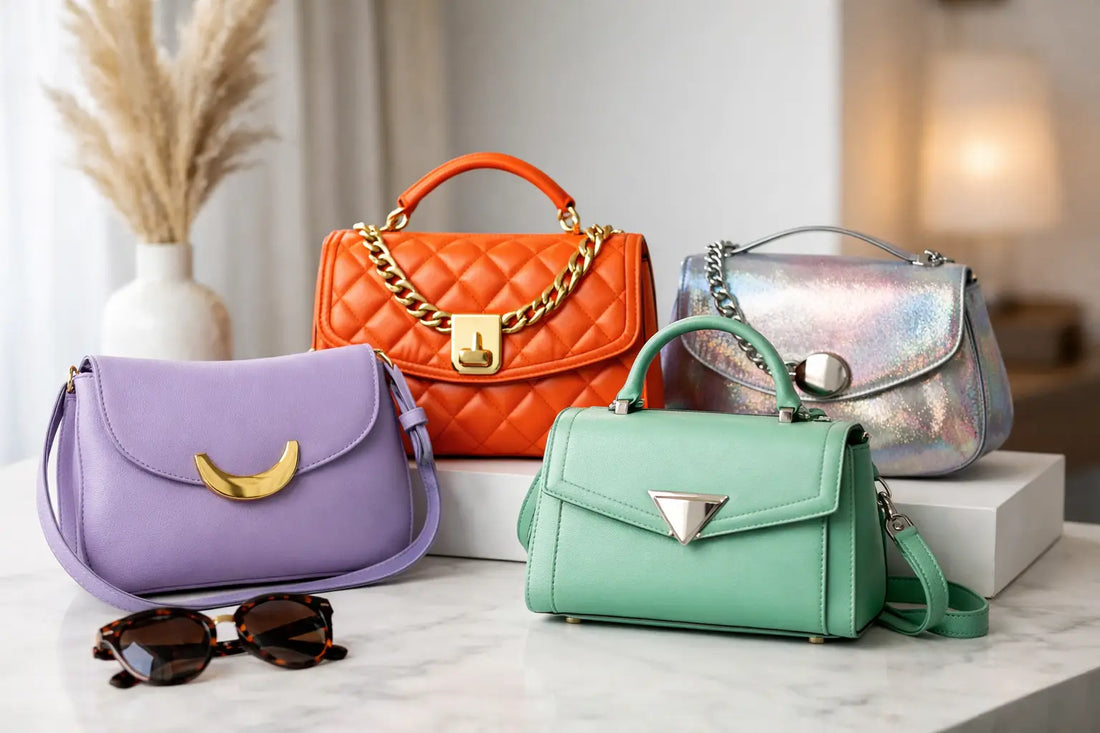 Designer Taschen Trendfarben 2026 im Stil-Check