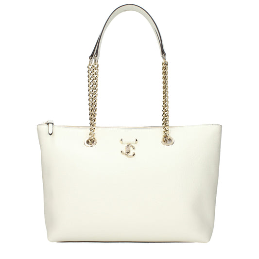 Weiße Jimmy Choo Ledertasche – Arca Lucia Summer Bag Edit