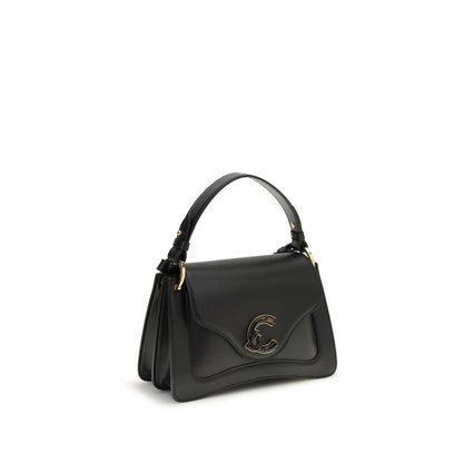 Coccinelle C-Me Schultertasche aus schwarzem Leder