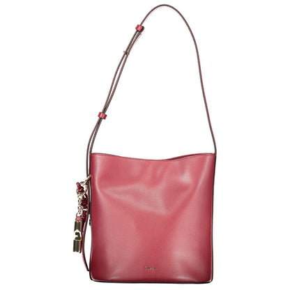 Furla Rosso Leder Damen Beuteltasche