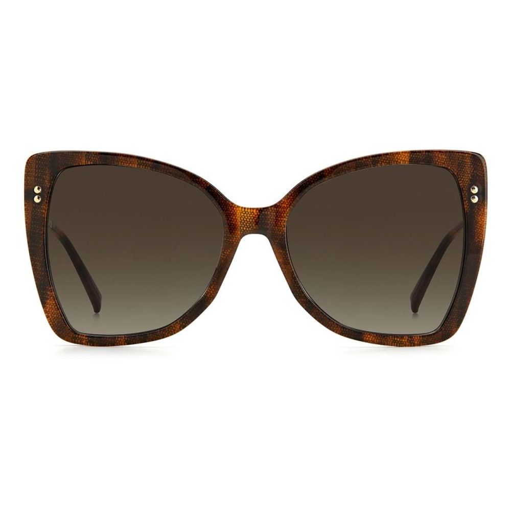 Missoni Braune Sonnenbrille aus Kunststoff