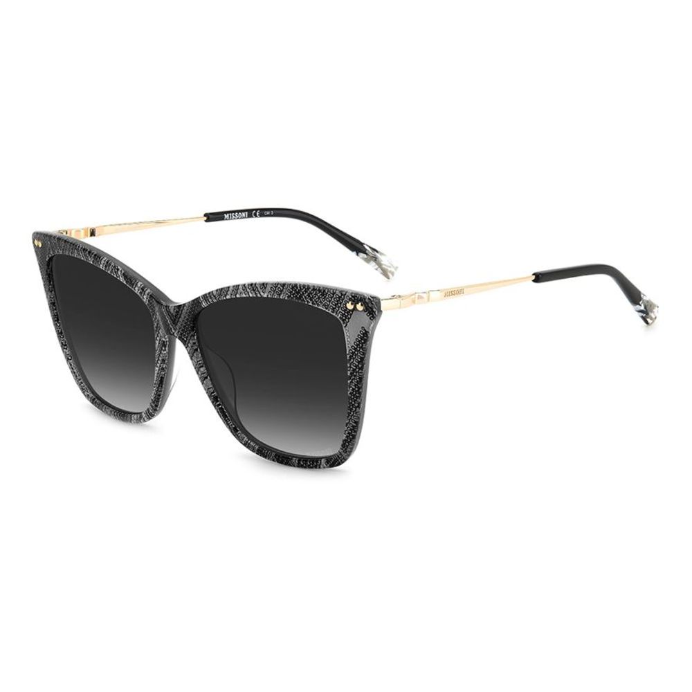 Missoni Weiße Sonnenbrille aus Kunststoff