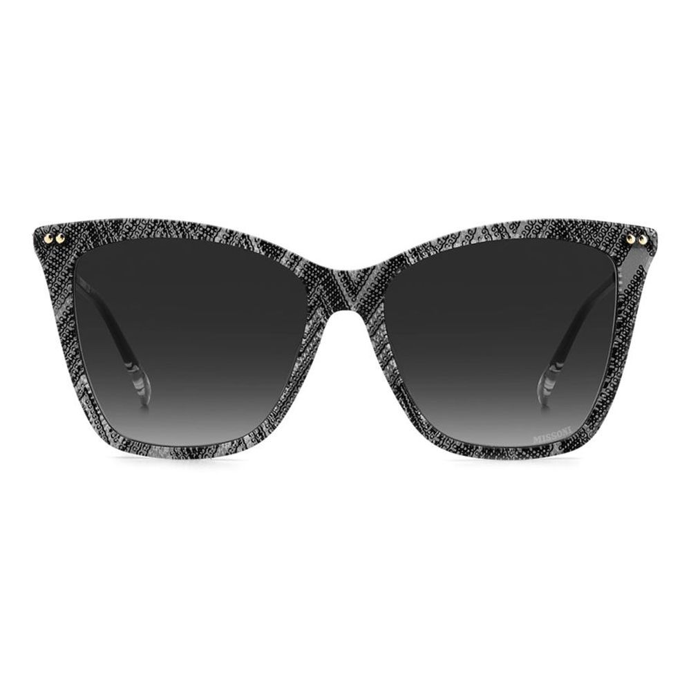 Missoni Weiße Sonnenbrille aus Kunststoff