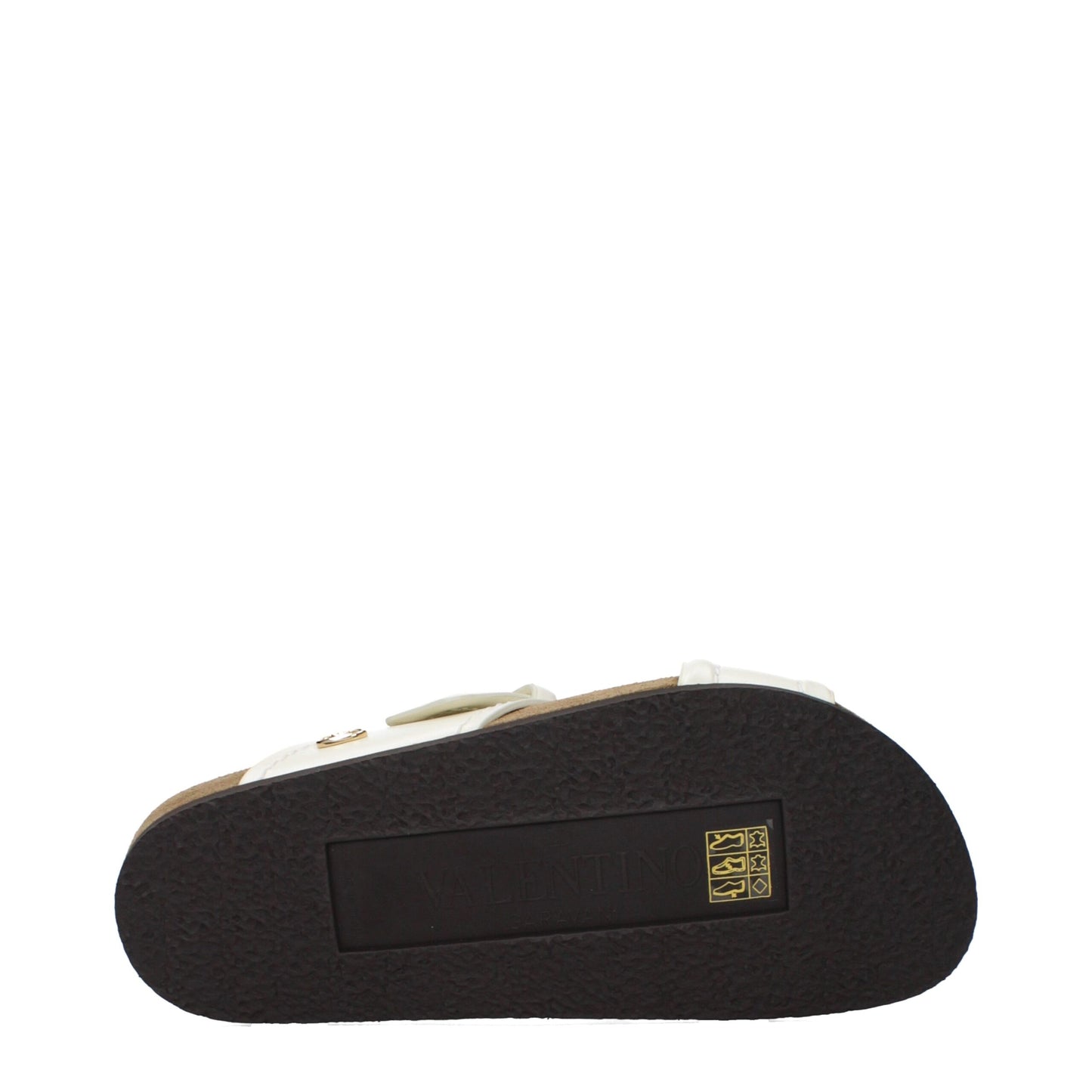 Valentino Garavani Beige Leder-Slipper