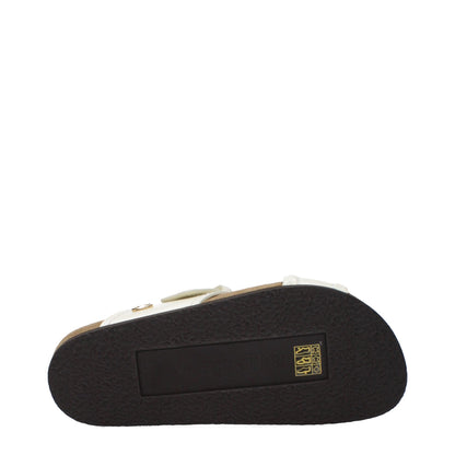 Valentino Garavani Beige Leder-Slipper