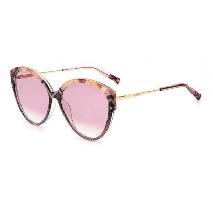 Missoni Sonnenbrille aus goldfarbenem Kunststoff