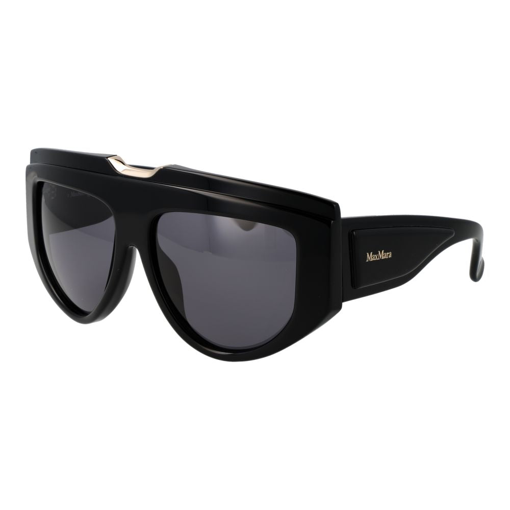 Max Mara Schwarze Sonnenbrille aus Acetat