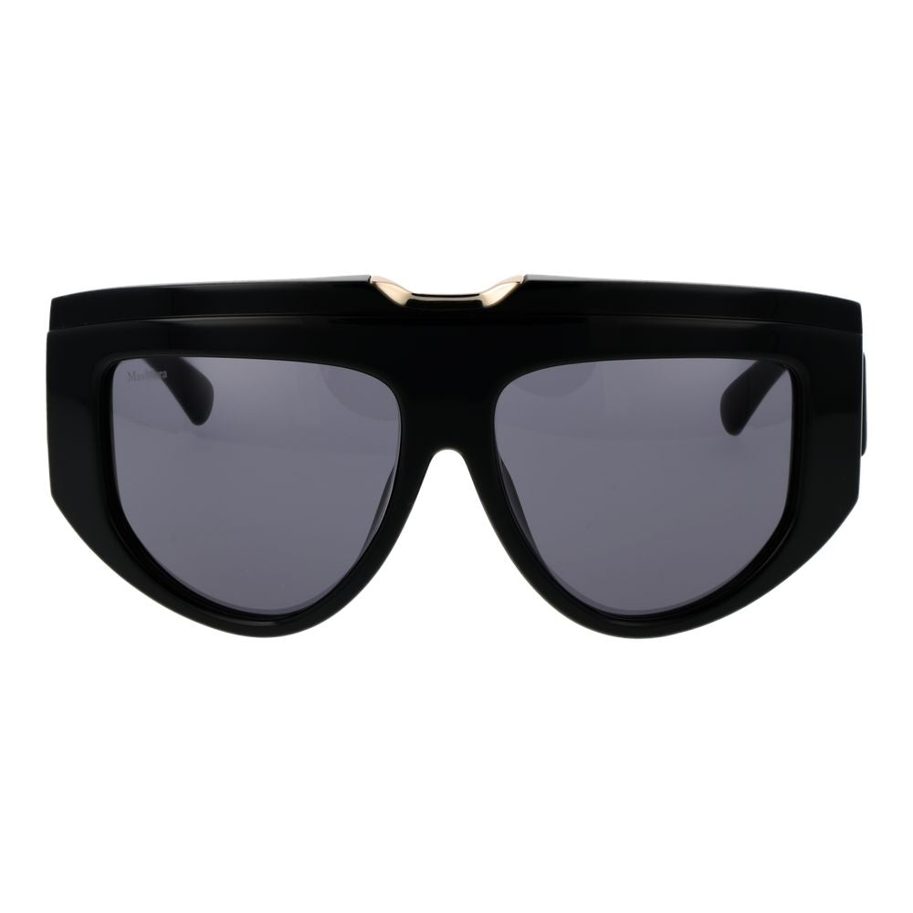 Max Mara Schwarze Sonnenbrille aus Acetat