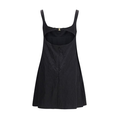 Chloé Schwarzes Baumwoll-Freizeitkleid