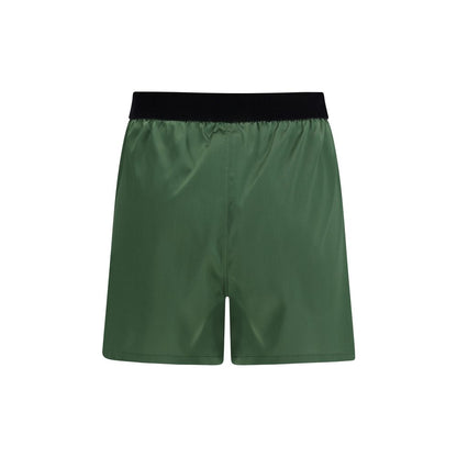 Tom Ford Zweifarbige Seiden-Bermudashorts