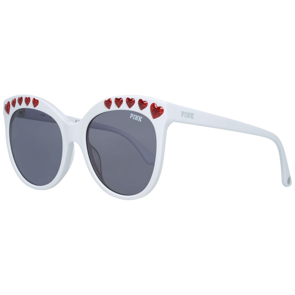 Victoria's Secret Weiße Sonnenbrille aus Kunststoff