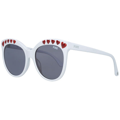 Victoria's Secret Weiße Sonnenbrille aus Kunststoff