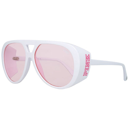 Victoria's Secret Weiße Sonnenbrille aus Kunststoff