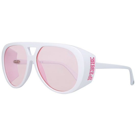 Victoria's Secret Weiße Sonnenbrille aus Kunststoff