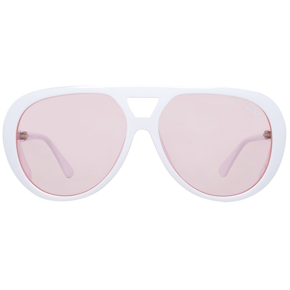 Victoria's Secret Weiße Sonnenbrille aus Kunststoff