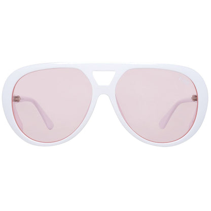 Victoria's Secret Weiße Sonnenbrille aus Kunststoff